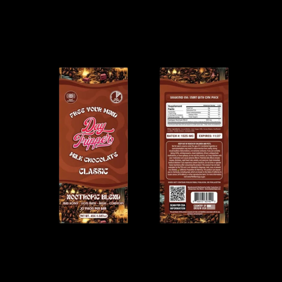 10 Piece Artisan Chocolate - Milk Chocolate Bar - 10 Bars/Case - Mystic Journey Path