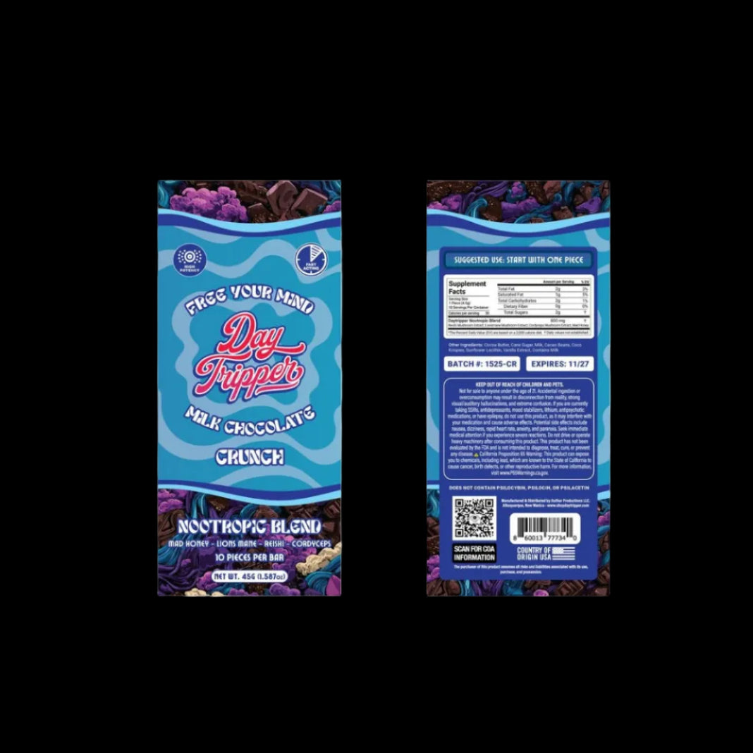 10 Piece Crunch 👁️Milk Chocolate Bar - Mystic Journey Path