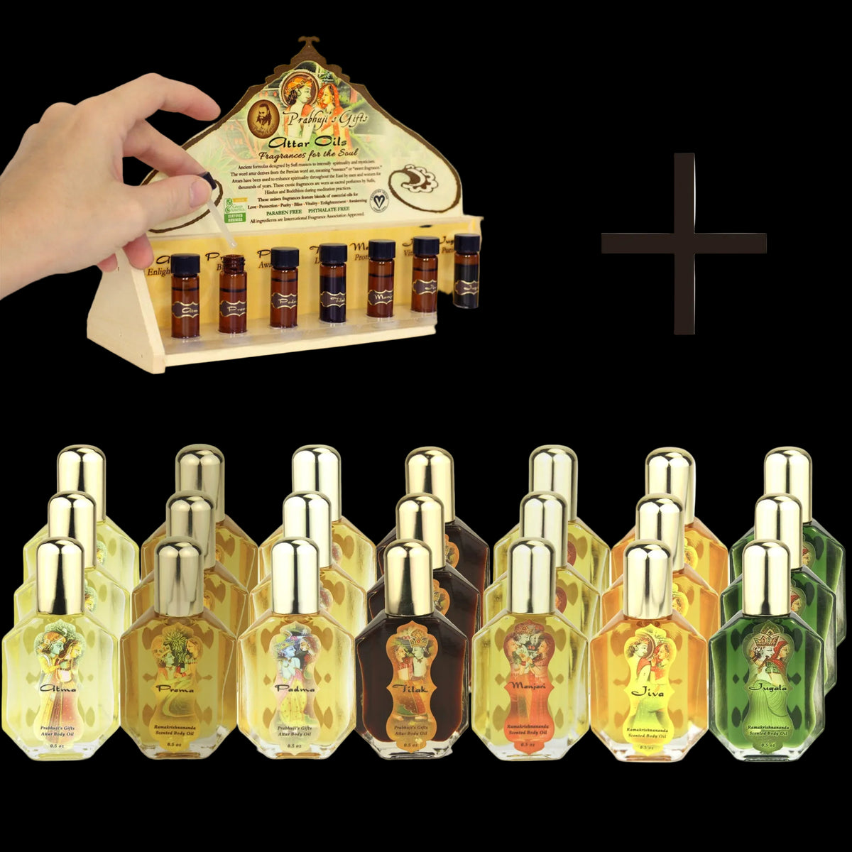 Stand for attar testers set - Mystic Journey Path