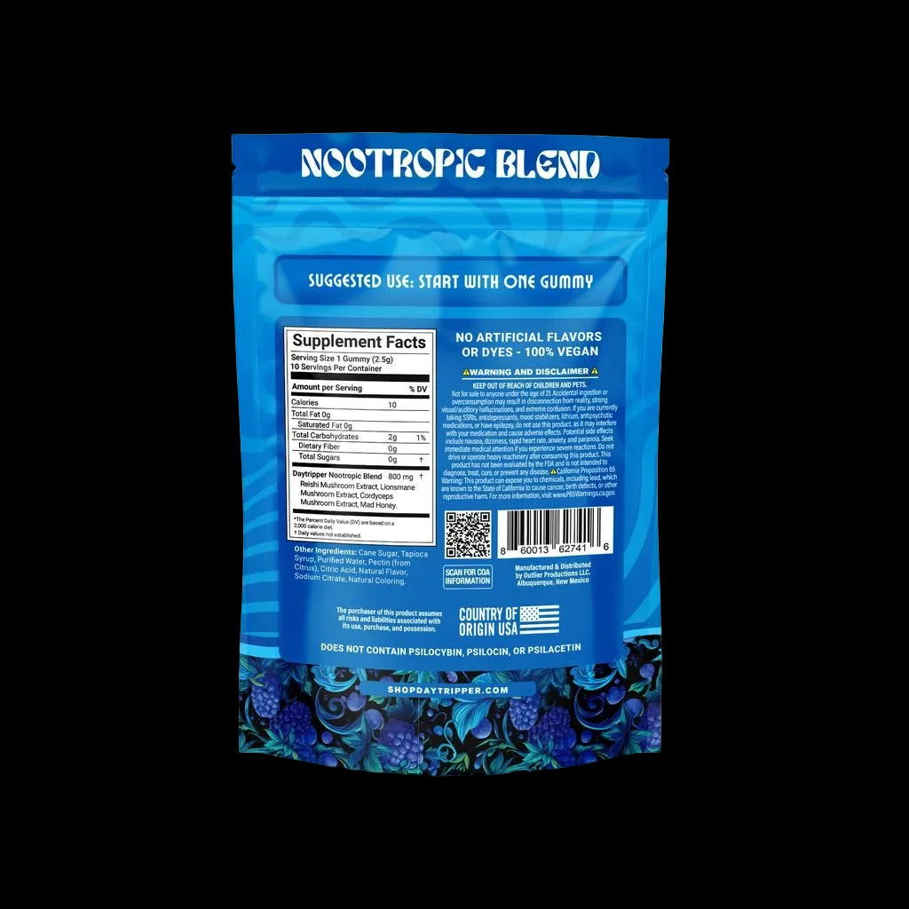10ct Raspberry Mushroom Gummies Case of 10 - Mystic Journey Path