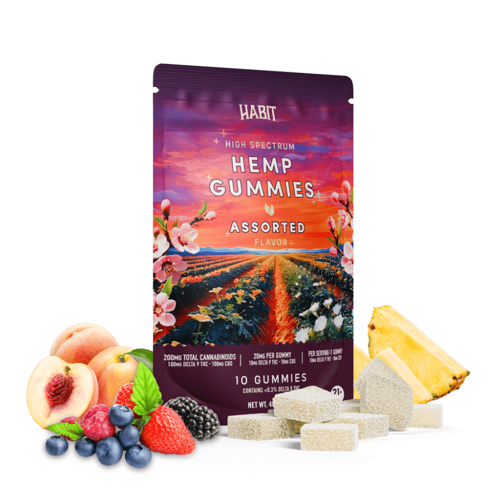 10mg Delta 9 + 10mg CBD Gummies – Assorted Flavors - Mystic Journey Path