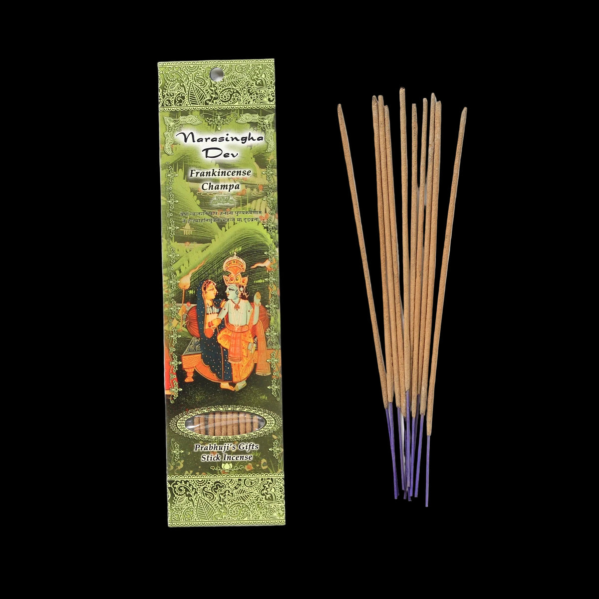 Prabhuji Incense Sticks Narasingha Dev - Frankincense Champa - Mystic Journey Path