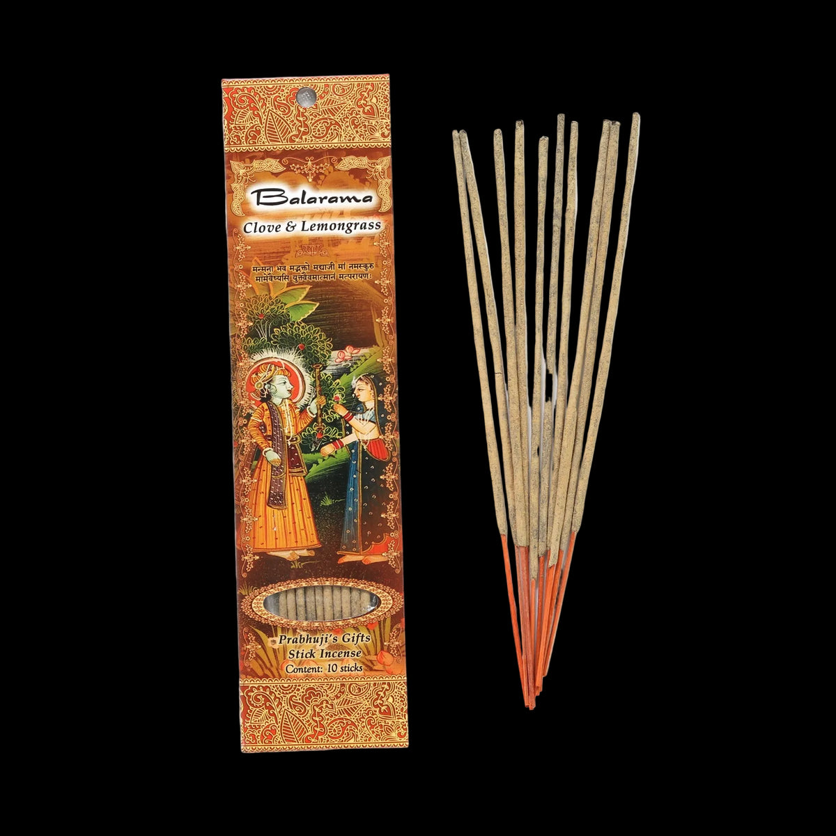 Prabhuji Incense Sticks Balaram - Clove and Lemongrass