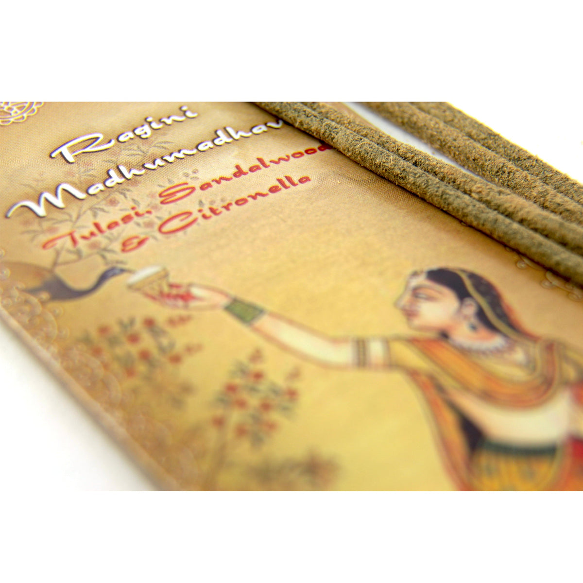 Prabhuji Incense Sticks Ragini Madhumadhavi - Tulasi, Sandalwood, and Citronella - Bliss - Mystic Journey Path