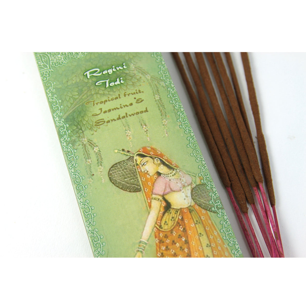 Prabhuji Incense Sticks Ragini Todi - Tropical Fruit, Jasmine, and Sandalwood - Ecstasy - Mystic Journey Path