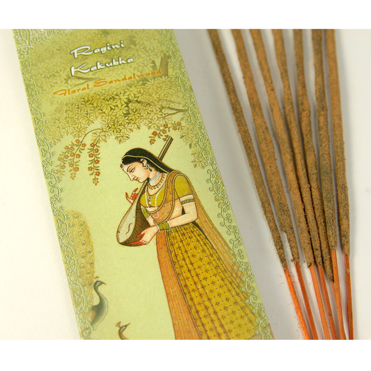 Prabhuji Incense Sticks Ragini Kakubha - Floral Sandalwood -  Harmony - Mystic Journey Path
