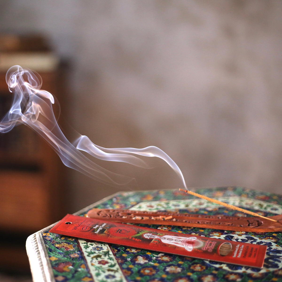 Prabhuji Incense Sticks Root Chakra Muladhara - Grounding and Serenity - Mystic Journey Path