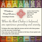 Prabhuji Incense Sticks Root Chakra Muladhara - Grounding and Serenity - Mystic Journey Path