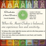 Prabhuji Incense Sticks Heart Chakra Anahata - Love and Sensitivity - Mystic Journey Path