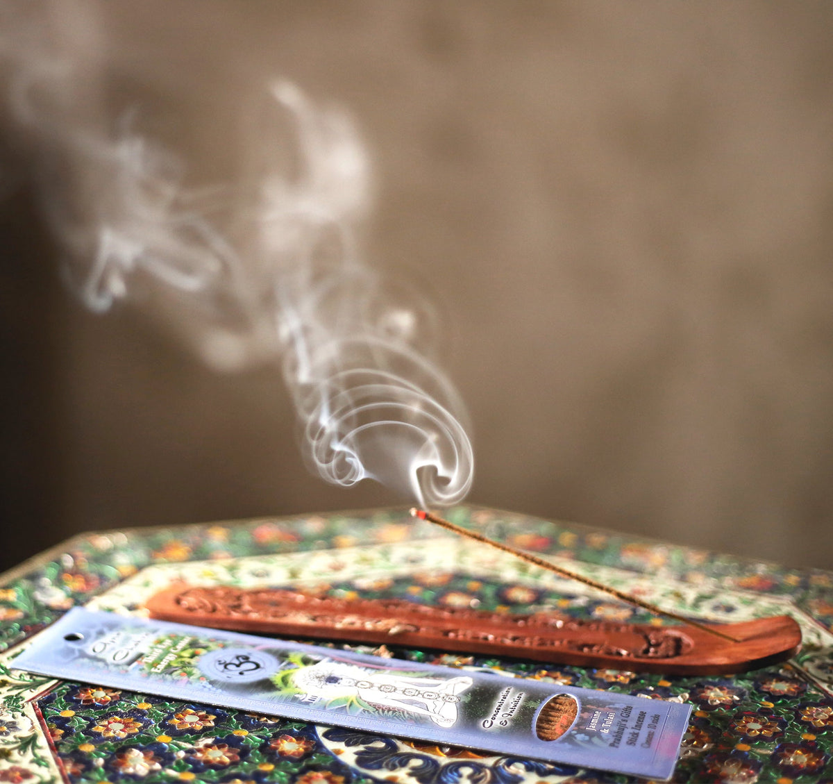 Prabhuji Incense Sticks Third Eye Chakra Ajna - Concentration and Intuition - Mystic Journey Path