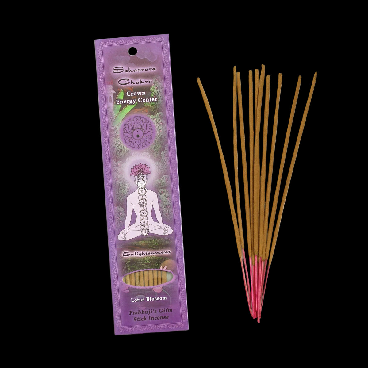 Prabhuji Incense Sticks Crown Chakra Sahasrara - Enlightenment