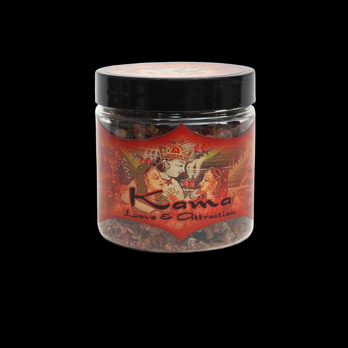 Prabhuji Resin Incense Kama - Love and Attraction - 2.4oz jar  - Mystic Journey Path