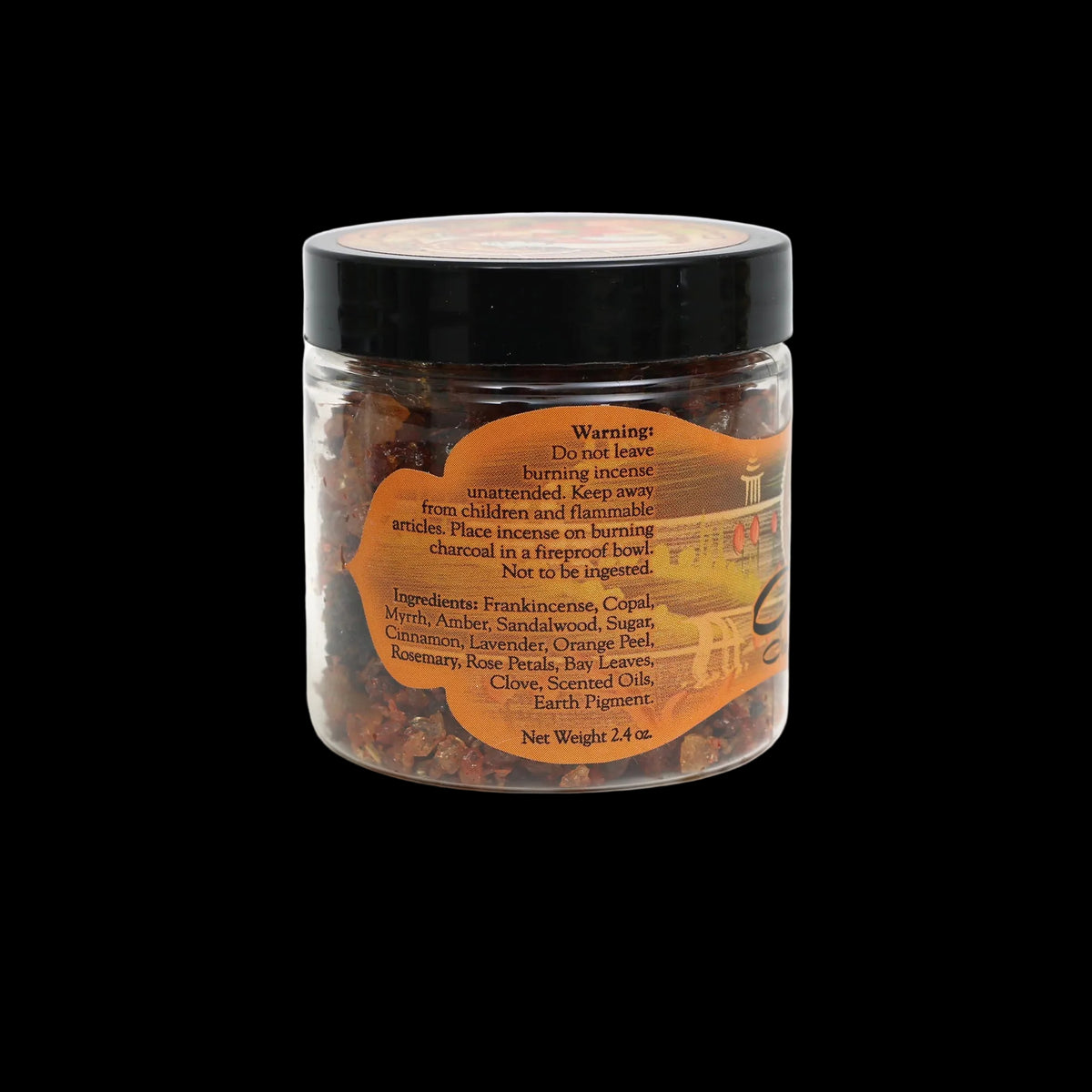 Resin Incense Ananda - Clearing Negativity - 2.4oz jar   - Mystic Journey Path