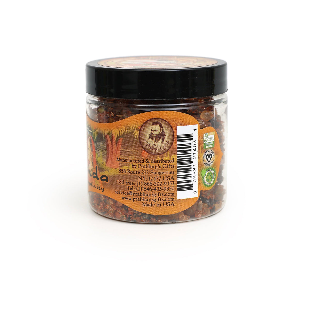 Resin Incense Ananda - Clearing Negativity - 2.4oz jar   - Mystic Journey Path