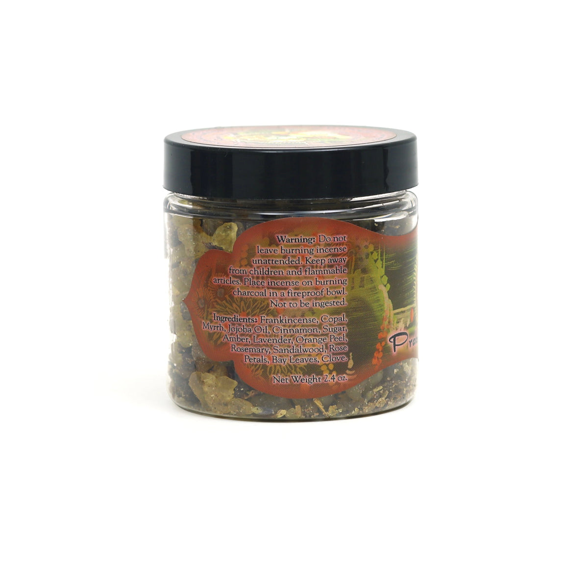 Prabhuji Resin Incense Blend - 2.4oz jar  - Mystic Journey Path