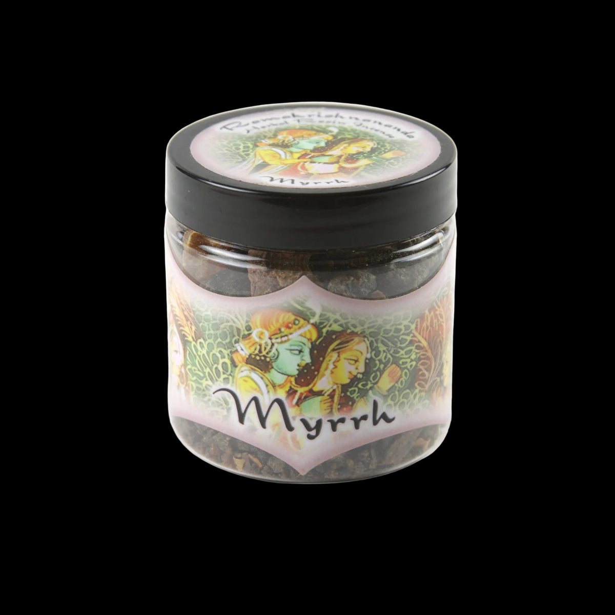 Prabhuji Resin Incense Myrrh - 2.4oz jar  - Mystic Journey Path