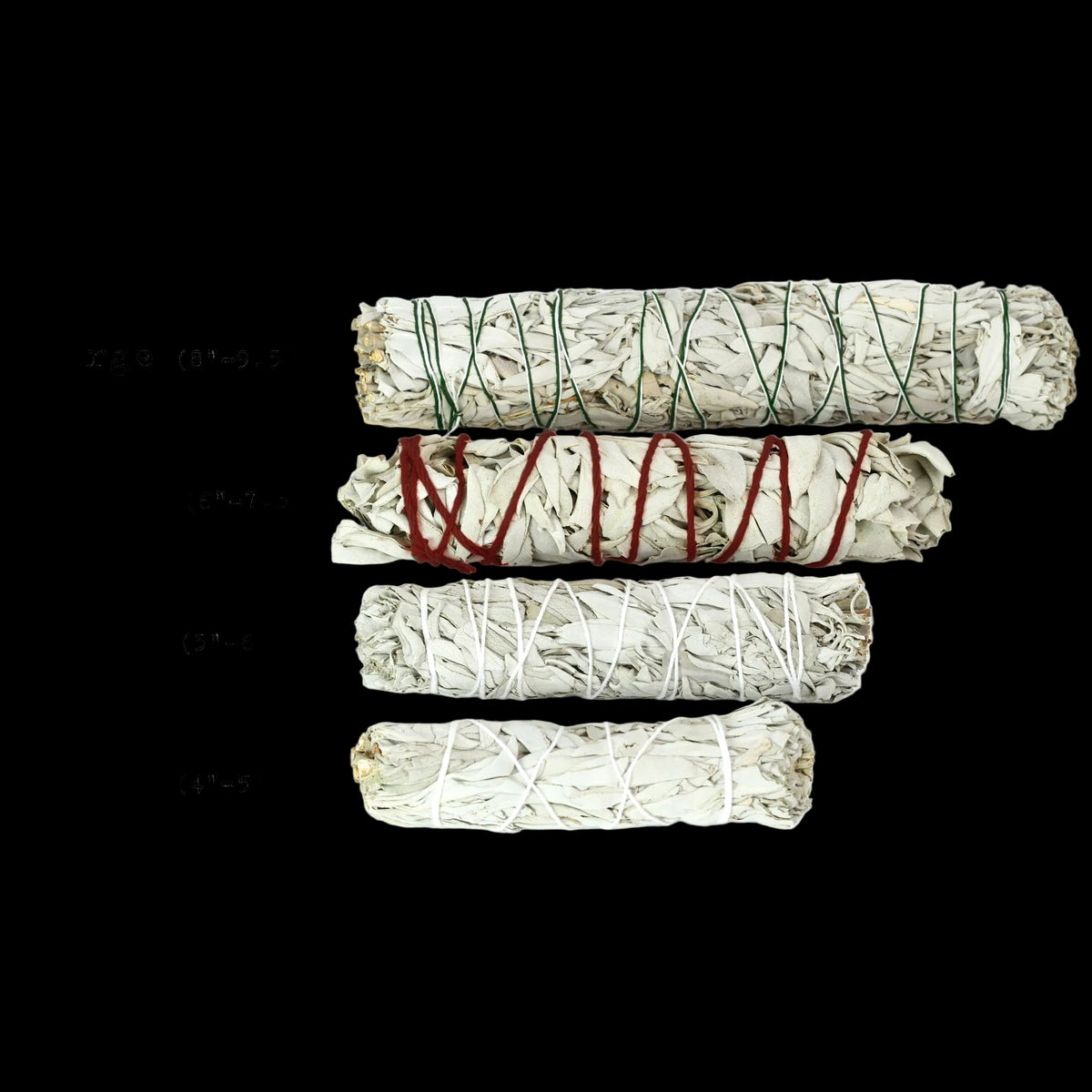 Prabhuji White Sage Smudge Stick - Small Bundle (5"-6") - Mystic Journey Path