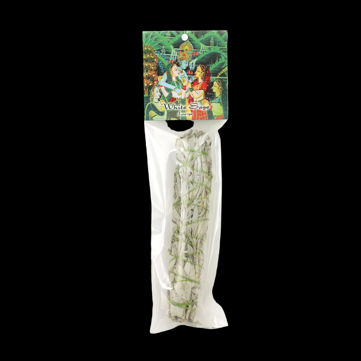 White Sage Smudge Stick - Large Bundle (8"-9.5") - Mystic Journey Path