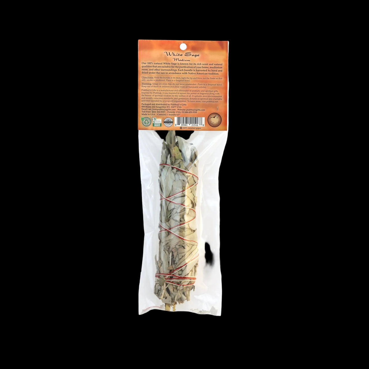 White Sage Smudge - Medium Bundle (6"-7.5") - Mystic Journey Path