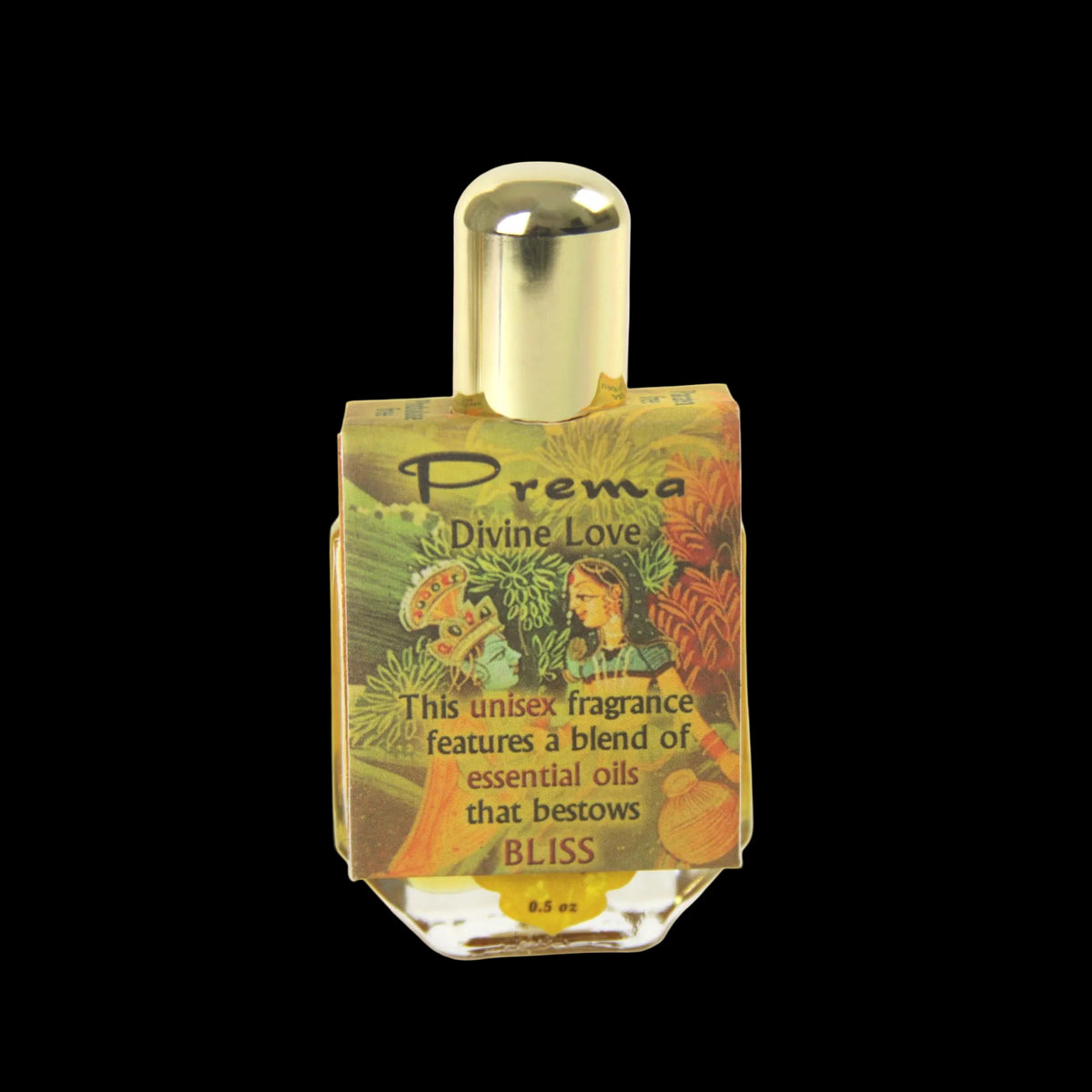 Prabhuji Attar Oil Prema for Bliss - 0.5oz - Unisex - Mystic Journey Path