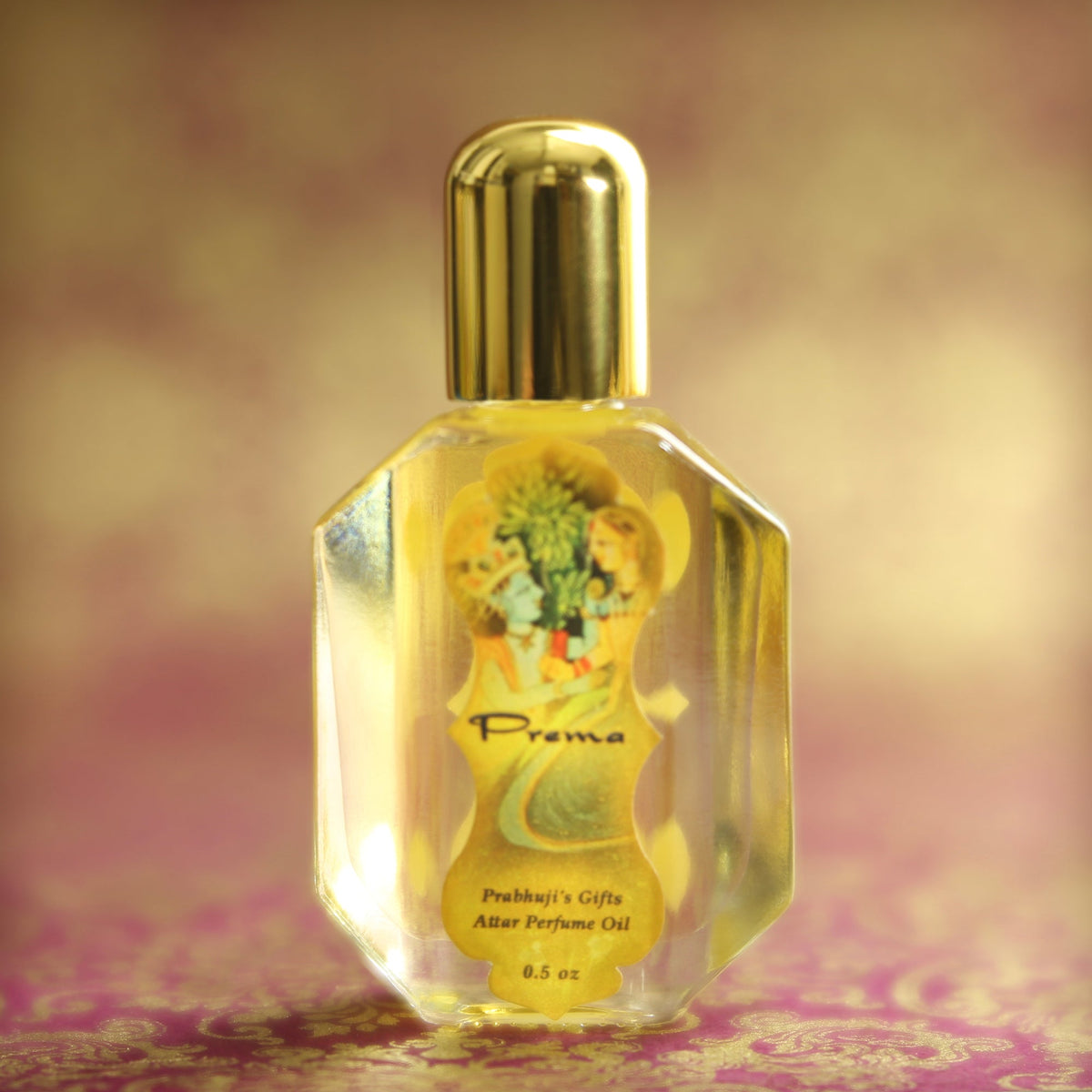 Prabhuji Attar Oil Prema for Bliss - 0.5oz - Unisex - Mystic Journey Path