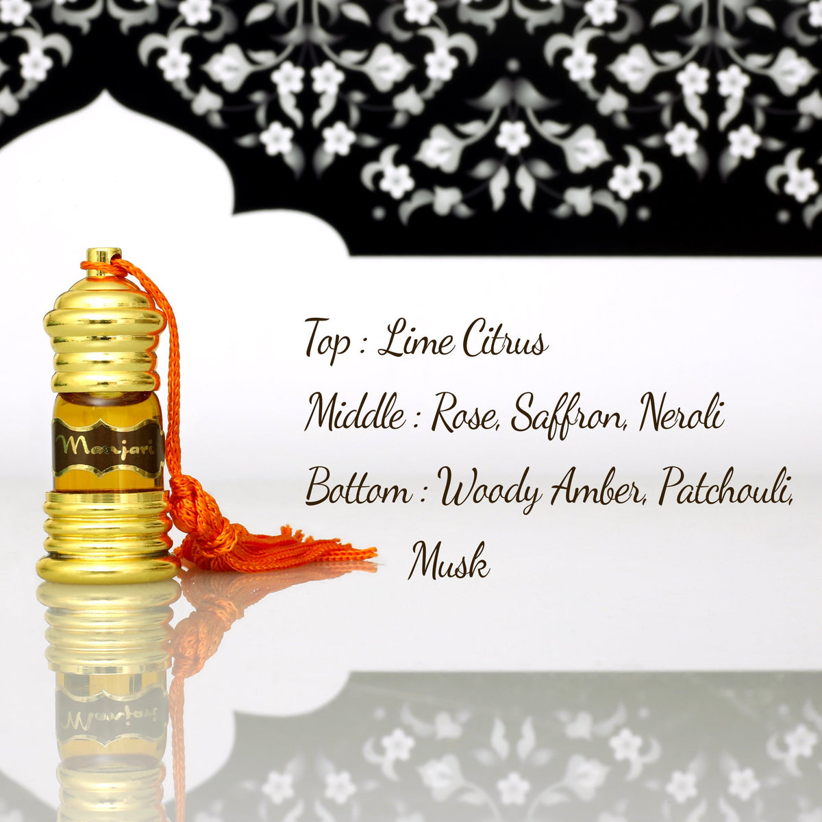 Prabhuji Attar Oil Manjari for Protection - 3ml - Unisex - Mystic Journey Path