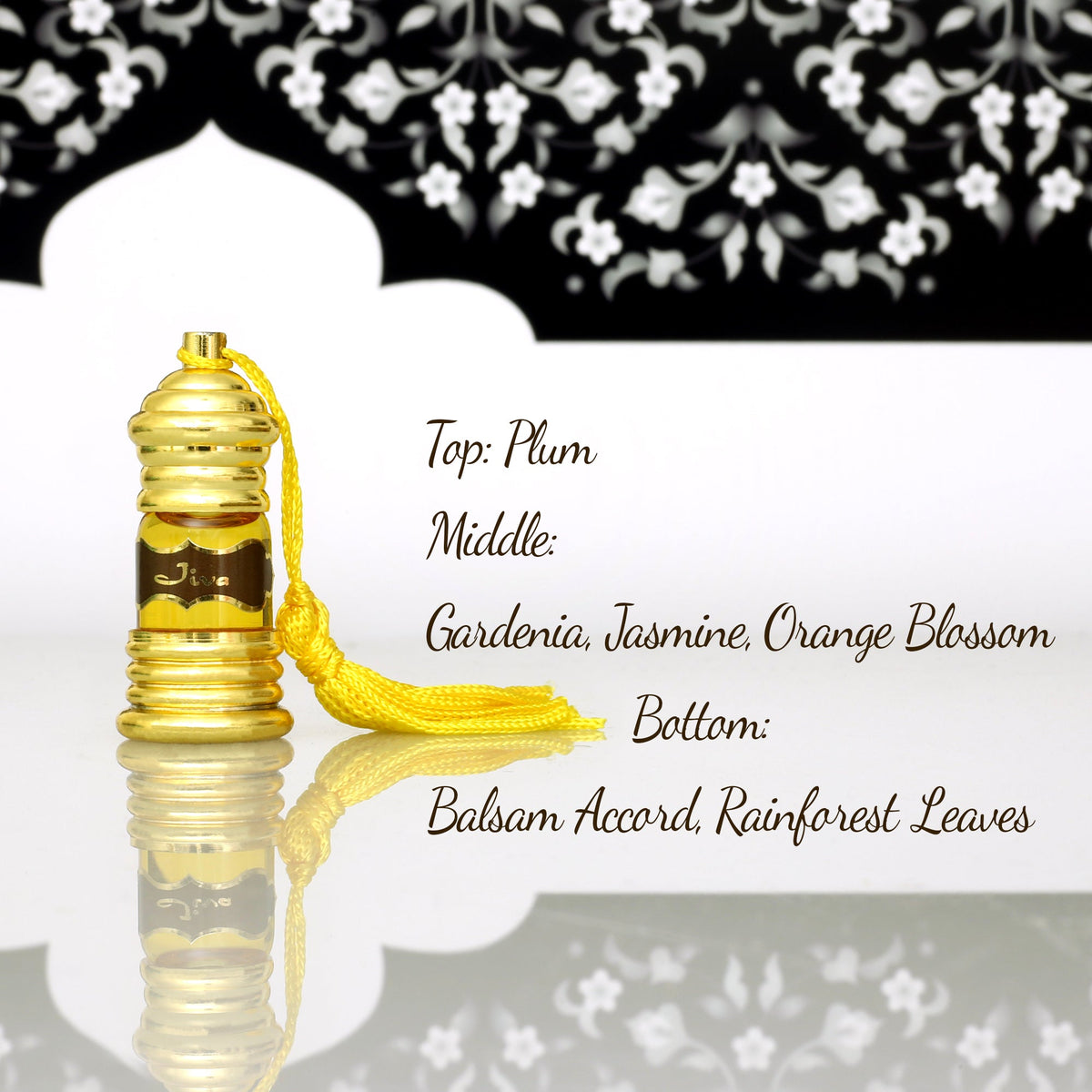 Prabhuji Attar Oil Jiva for Vitality - 3ml - Unisex - Mystic Journey Path