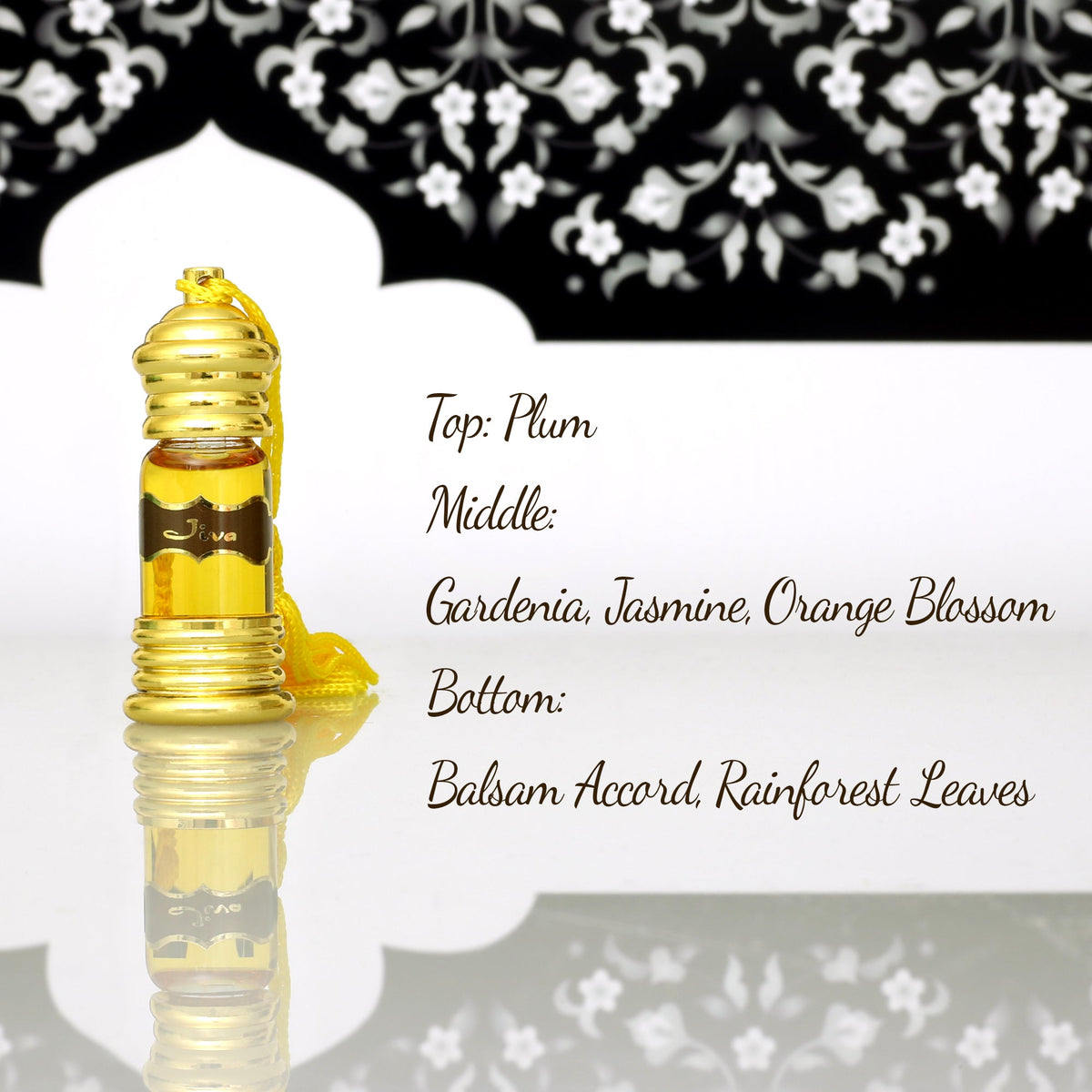 Prabhuji Attar Oil Jiva for Vitality - 6ml - Unisex - Mystic Journey Path