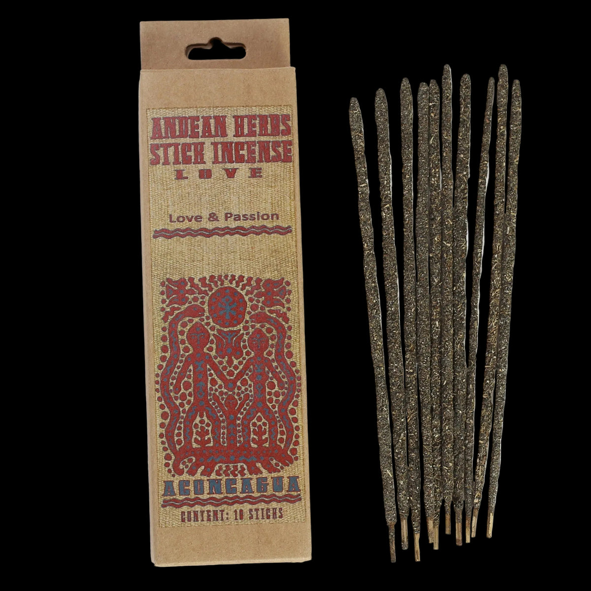 Smudging Incense - Love - Andean Herbs Incense Sticks - Love & Passion - Wholesale and Retail Prabhuji's Gifts  - Mystic journey Path