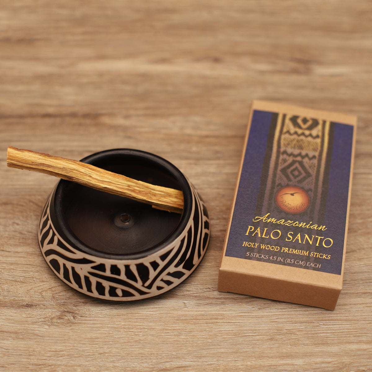 Palo Santo Raw Incense Wood - Premium Amazonian - 5 Sticks - Wholesale and Retail Prabhuji's Gifts   - Mystic journey Path