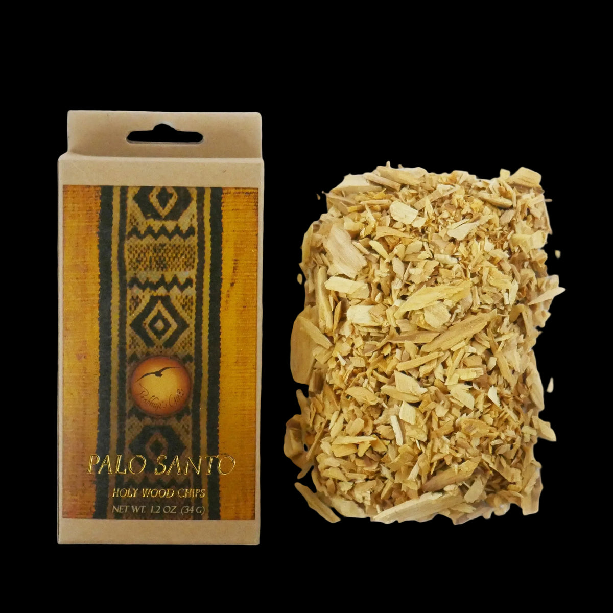 Prabhuji Palo Santo Raw Incense Wood - Chips - 1.2 oz (34 g)  - Mystic journey Path