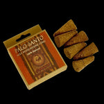 Palo Santo and Cinnamon - Protection & Prosperity -  6 Incense Cones - Wholesale and Retail Prabhuji's Gifts   - Mystic journey Path