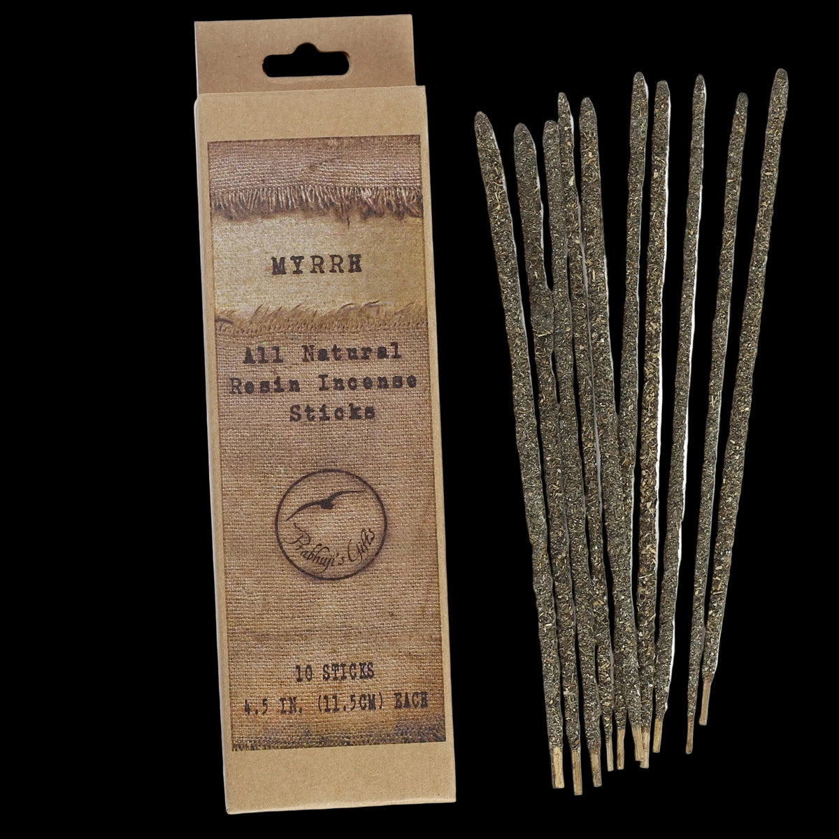 Smudging Incense - Myrrh - Natural Resin Incense sticks - Wholesale and Retail Prabhuji's Gifts  - Mystic journey Path