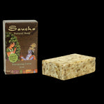 Soap Bar Saucha - Natural Energizing Cocoa Scrub - 3.5 oz (100g) - Wholesale and Retail Prabhuji's Gifts   - Mystic Journey Path