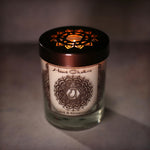Prabhuji Heart Chakra Anahata | Soy Candle for Chakra Meditation Scented with Essential Oils | Wild Rose | Love and Sensitivity - 10.5oz - Mystic Journey Path