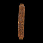 Prabhuji Decor - Wooden Mezuzah Case 9"x1.5" Ornamental  - Mystic Journey Path