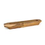 Prabhuji Decor - Wooden Mezuzah Case 9"x1.5" Ornamental  - Mystic Journey Path