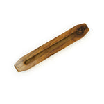 Prabhuji Decor - Wooden Mezuzah Case 9"x1.5" Garden  - Mystic Journey Path