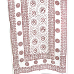 Prabhuji Meditation Yoga Prayer Shawl - Mantra Om - White Large  - Mystic Journey Path
