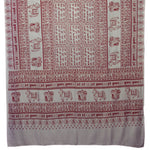 Prabhuji Meditation Yoga Prayer Shawl - Maha Mantra - Grey Large  - Mystic Journey Path