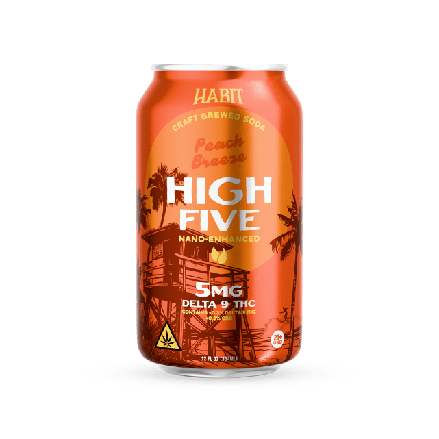 5Mg Delta 9 THC High Five Soda - 24pk - Mystic Journey Path