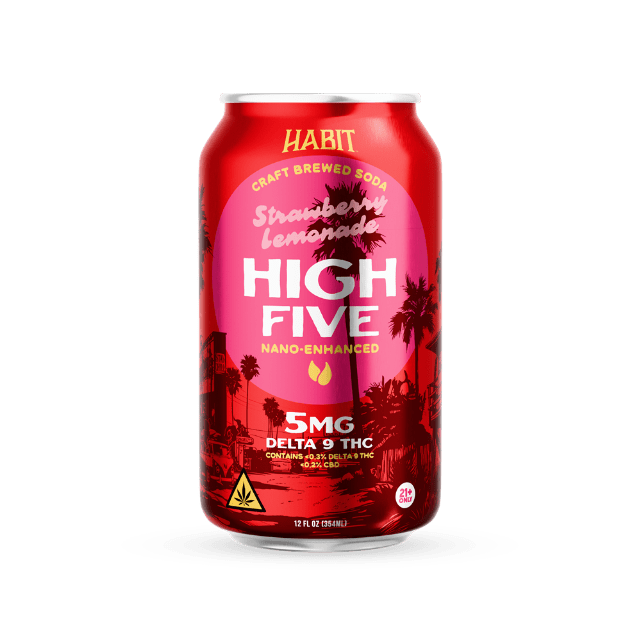 5Mg Delta 9 THC High Five Soda - 24pk - Mystic Journey Path