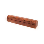 Incense Burner - Wooden Box with Storage - Plenty - Mystic Journey Path