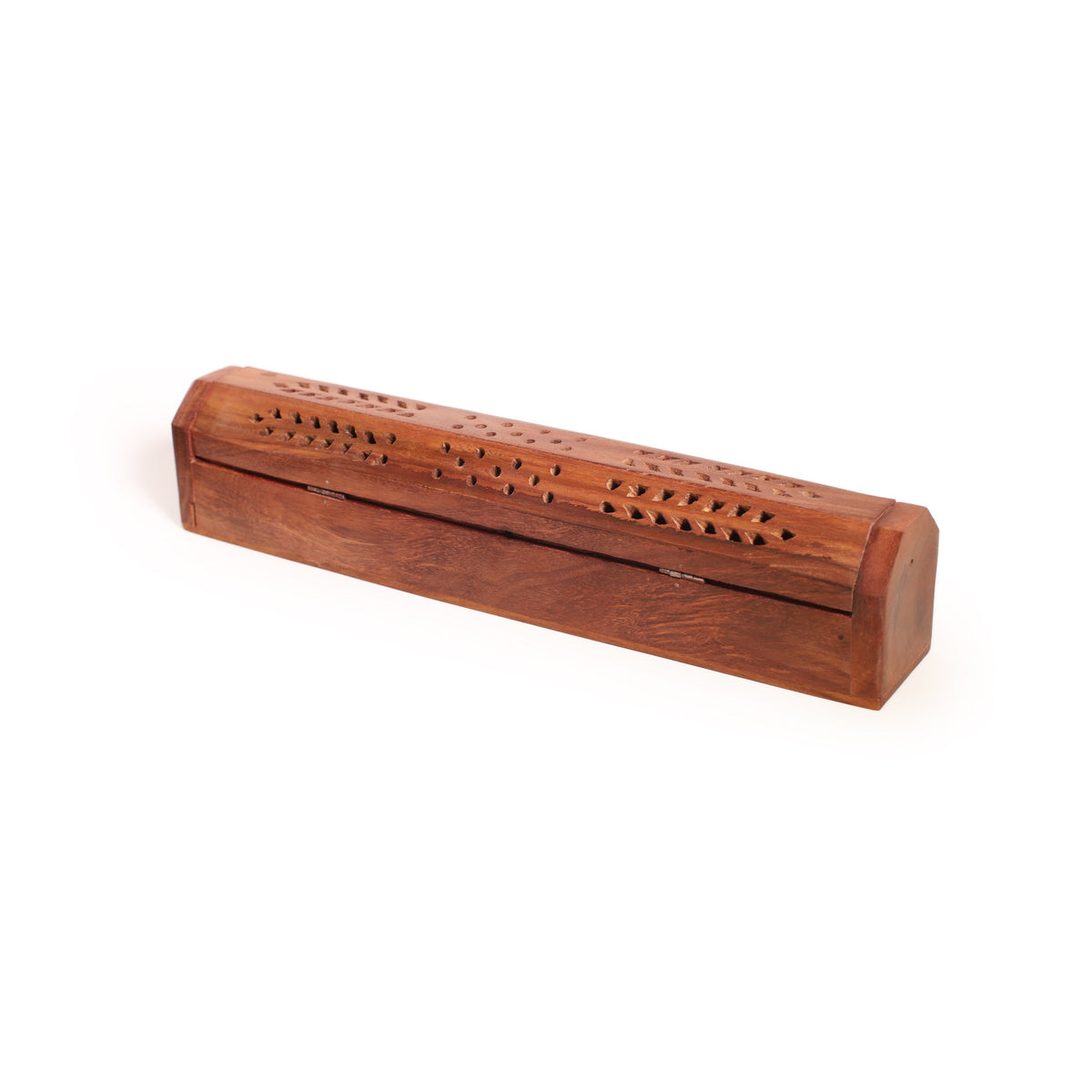 Incense Burner - Wooden Box with Storage - Plenty - Mystic Journey Path