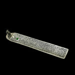 Prabhuji Incense Burner -  Ornate Metal Ganesh Rectangular  - Mystic journey Path