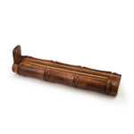 Prabhuji Incense Burner - Bamboo Holder and Storage - 12 inches - Mystic Journey Path