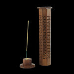Prabhuji Incense Burner - Wooden Decorative Tower - Mystic Journey Path