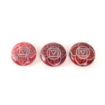 Prabhuji Incense Burner - Soapstone Pebble Root Chakra Muladhara 2.5" - Mystic Journey Path