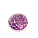 Prabhuji Incense Burner - Soapstone Pebble Crown Chakra Sahasrara 2.5" - Mystic Journey Path
