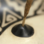 701-80 - Incense Burner - Peruvian Ceramic Incense Burner for Stick Incense - 4.75" Prabhuji's Gifts wholesale and retail - Mystic Journey Path